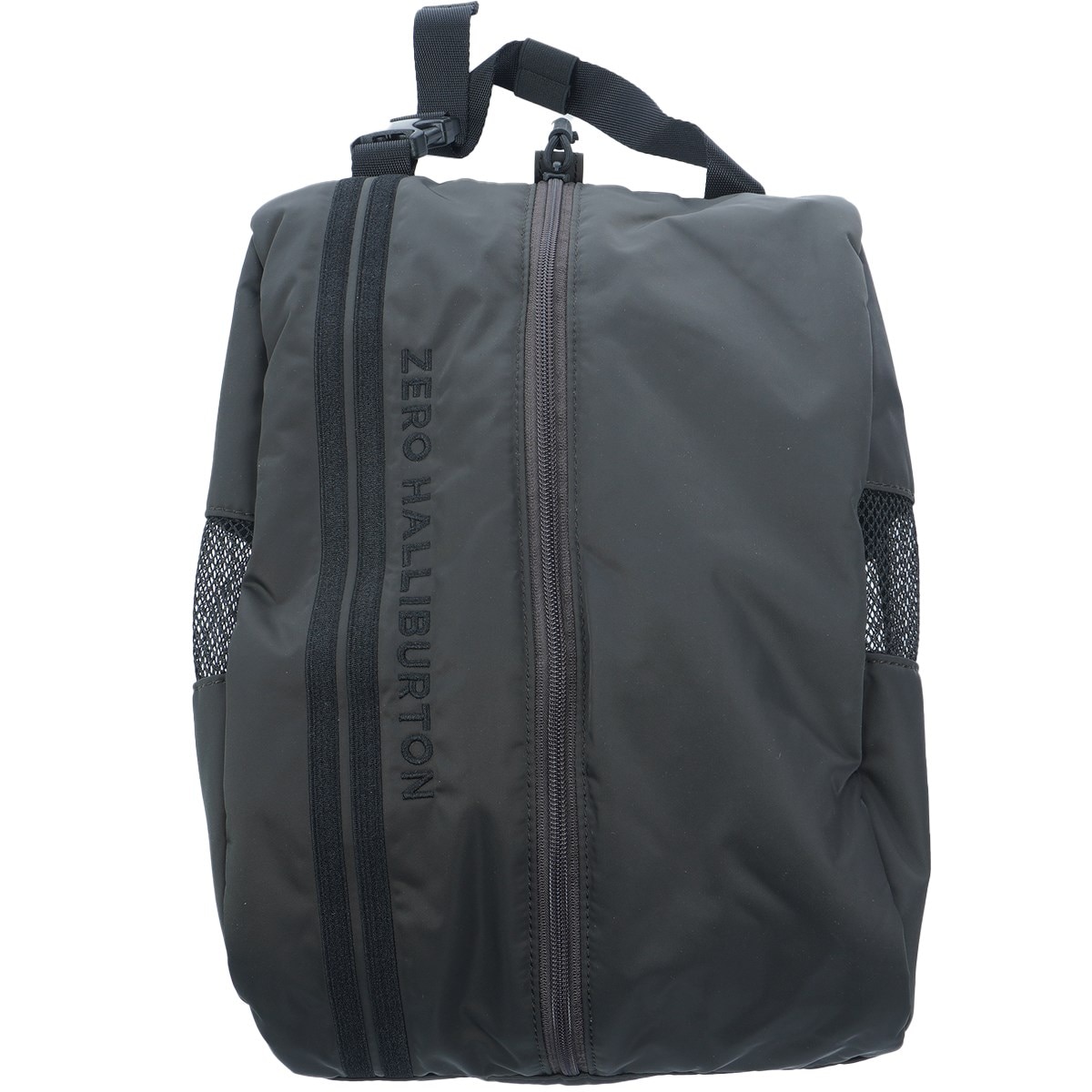 【美品】　ZERO HALLIBURTON ゴルフ　シューズケース　ブラック ゼロハリバートン】 Cordura Series／ゴルフバッグ シューズ