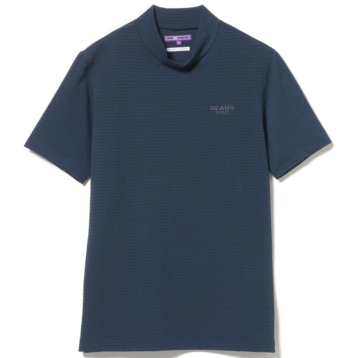 BEAMS GOLF PURPLE LABEL モックネックメッシュシャツL BEAMS GOLF（ビームス ゴルフ）〈MEN〉 PURPLE LABEL / スフィダンテ