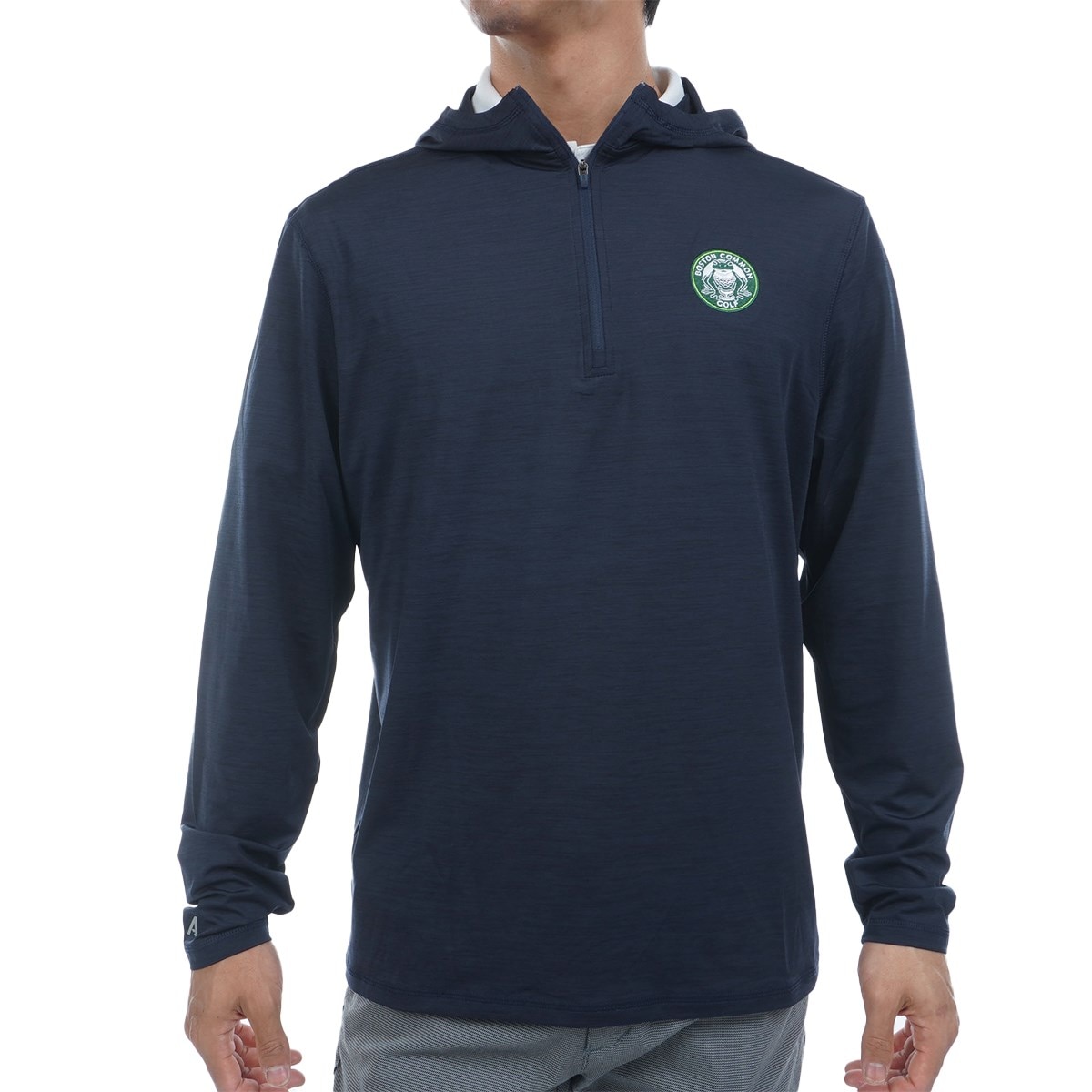 アンティグア　Antigua　Boston Common TIDY クォータージップ プルオーバー フーディー Boston Common TIDY クォータージップ プルオーバー フーディー(中間着