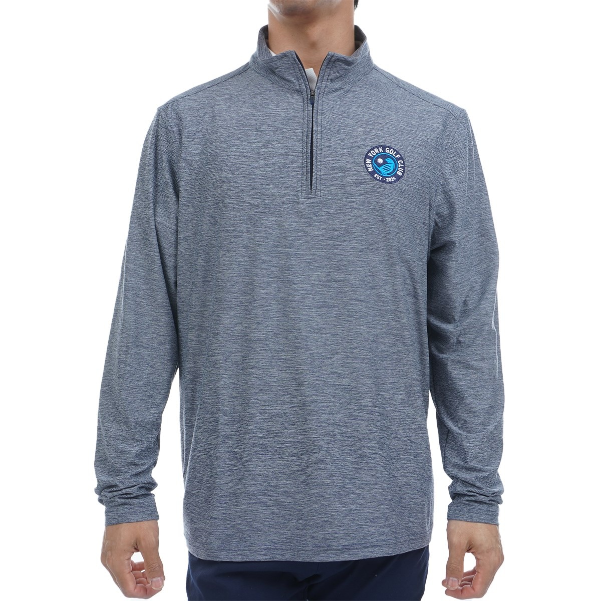 New York HUNK クォータージップ プルオーバー(中間着(セーター