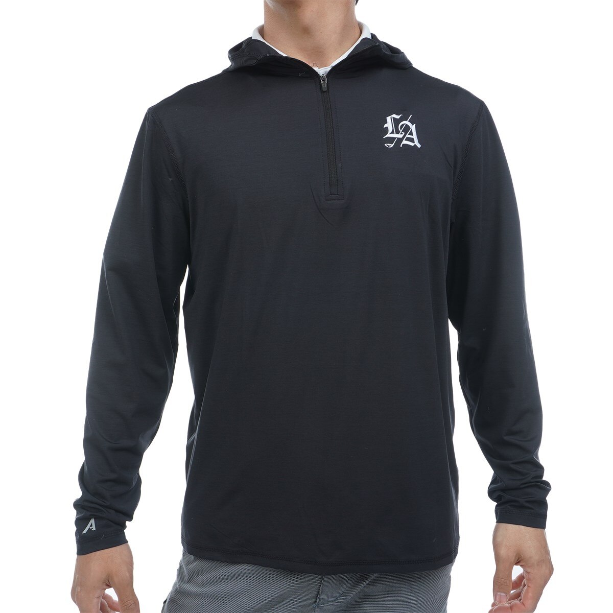 アンティグア　Antigua　Los Angeles TIDY クォータージップ プルオーバー フーディー Los Angeles TIDY クォータージップ プルオーバー フーディー(中間着