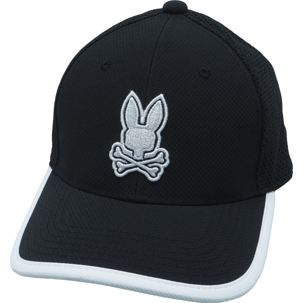 Psycho Bunny スカルバニーキャップ ブラック カジュアルゴルフドットコムby PALM SPRINGSにPsycho Bunny［サイコ