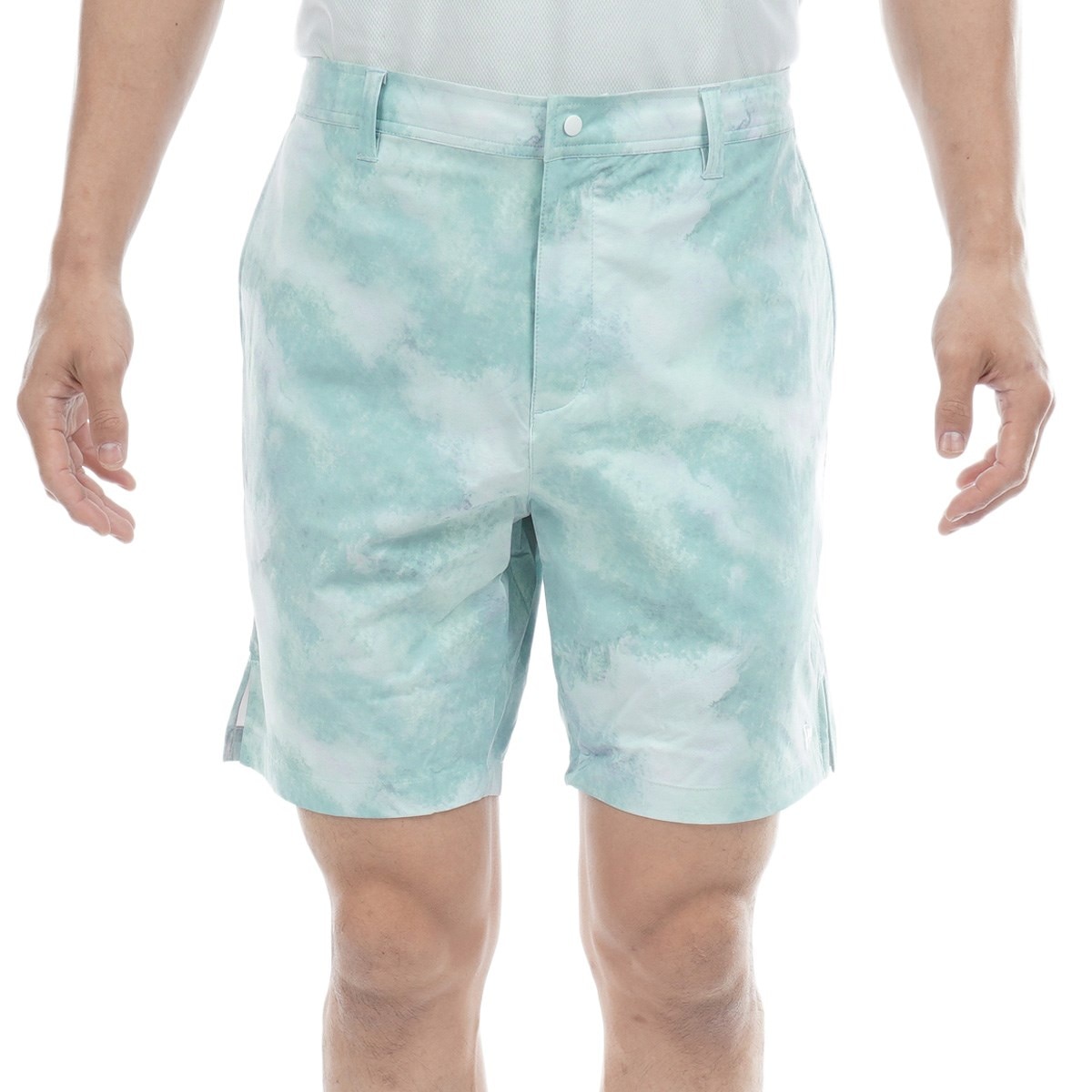 カタログギフトも！ NEWERA GOLF ショートパンツ Turf&Surf カーキ XLサイズ（GF T メンズウェア