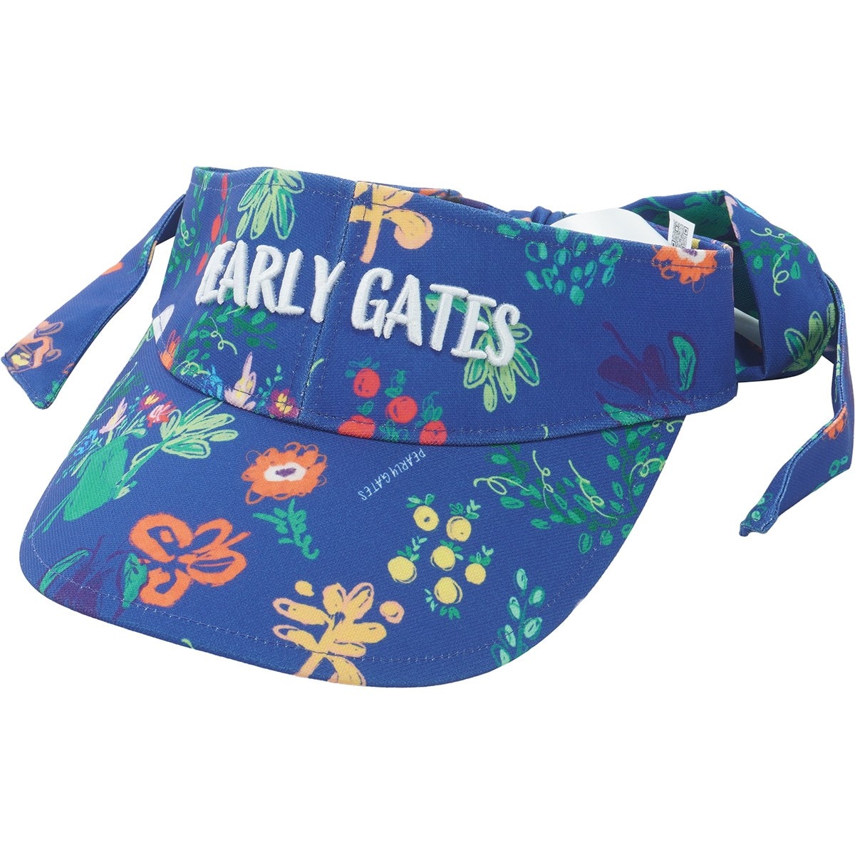 ゴルフ レディース帽子バケットハット／PEARLY GATES パーリーゲイツ パーリーゲイツ PG リボン紐付きフレアバケットハット