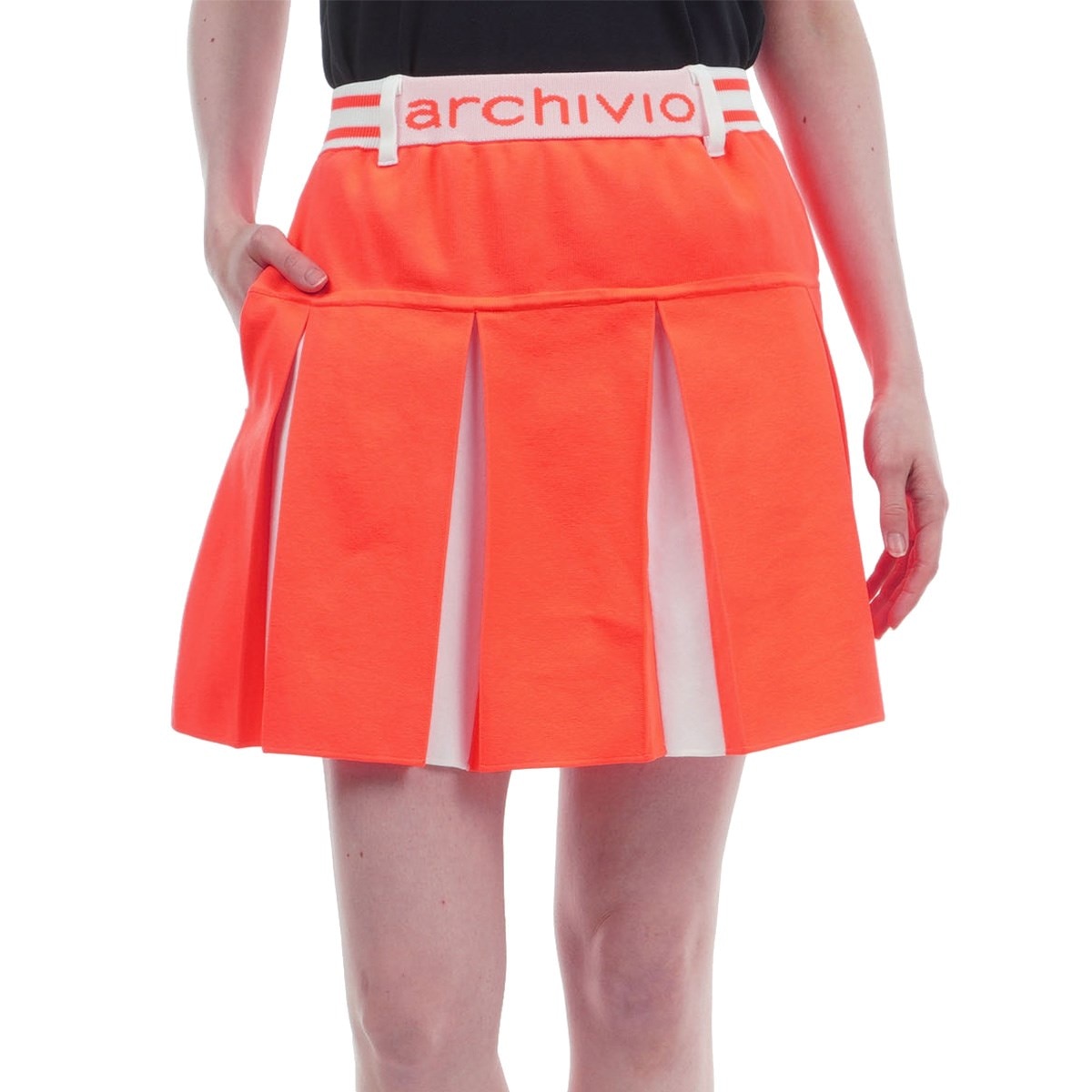 (超美品)archivioアルチビオ ノースリーブ・スカート セット サイズ38 超美品)archivioアルチビオ ノースリーブ・スカート セット