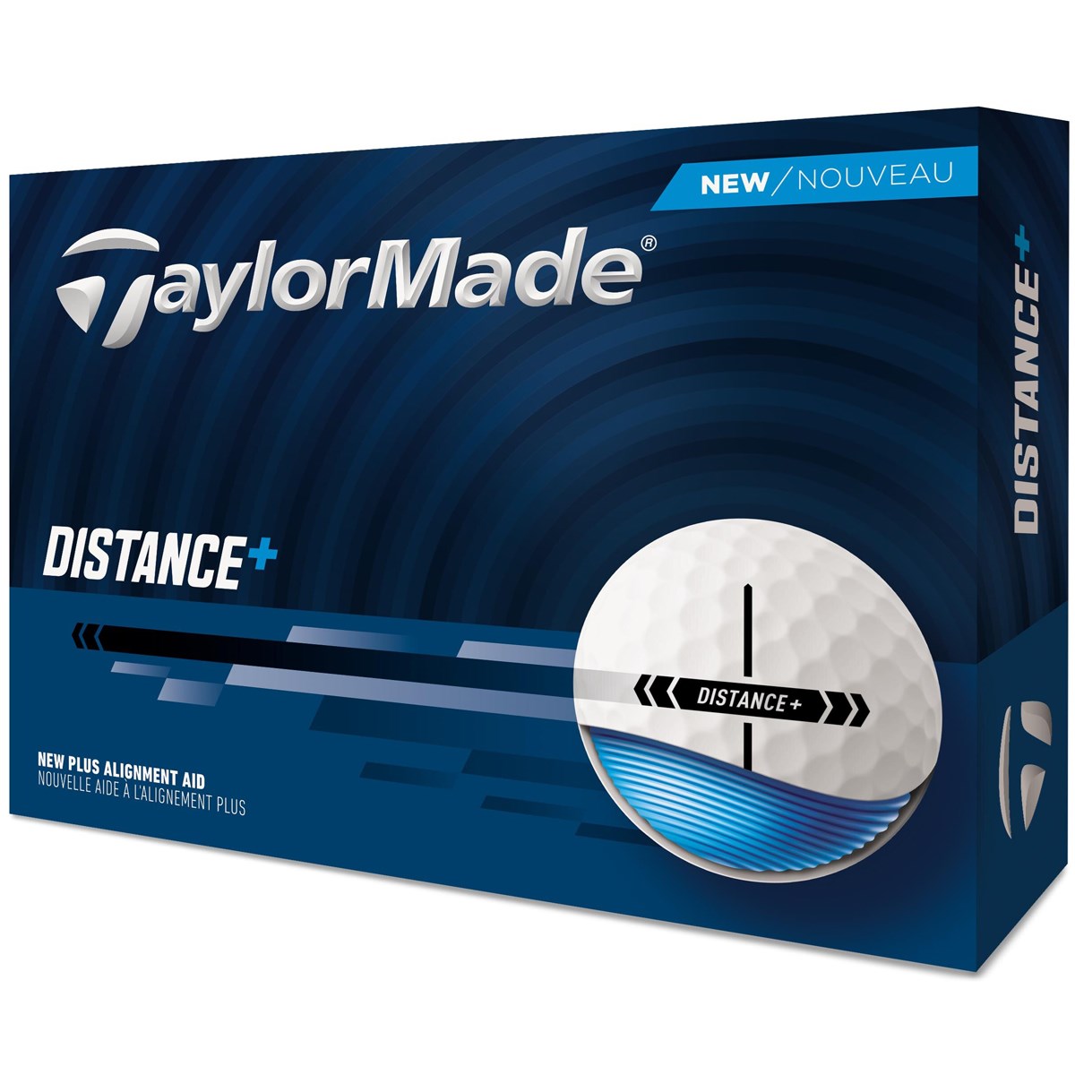 TaylorMade テーラーメイド ディスタンス+ ゴルフボール 1ダース