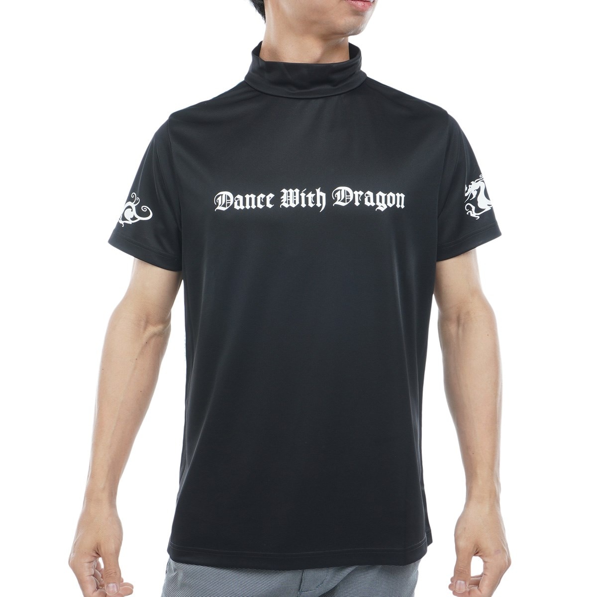 ストレッチ ドライクールマックス モックネック半袖シャツ(半袖シャツ