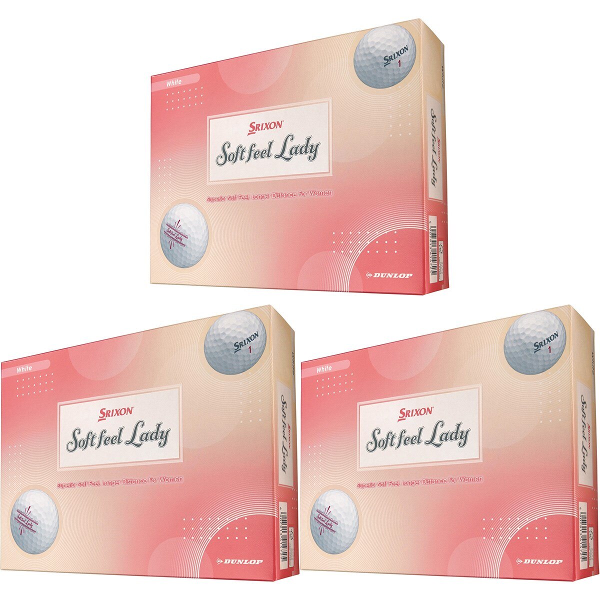 SOFT FEEL LADY6 ボール 3ダースセット レディス(ボール（新品