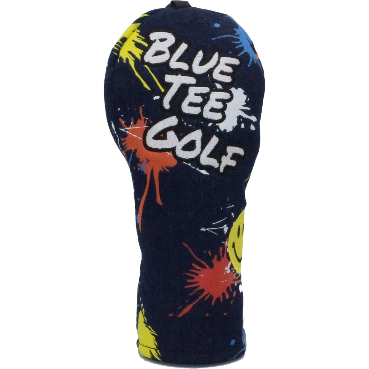 BLUE TEE GOLF デニムキャディバッグ フード・ヘッドカバー付き アウトレット】デニムペイント ヘッドカバー UT用(ヘッドカバー