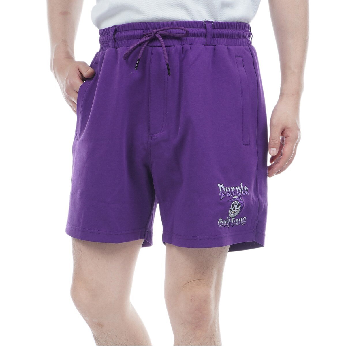 ★美品★RUSSELUNO　ラッセルノ　ハーフパンツ　サイズ　6 Russeluno 【美品】ラッセルノ ハーフパンツ ライトグリーン×黒