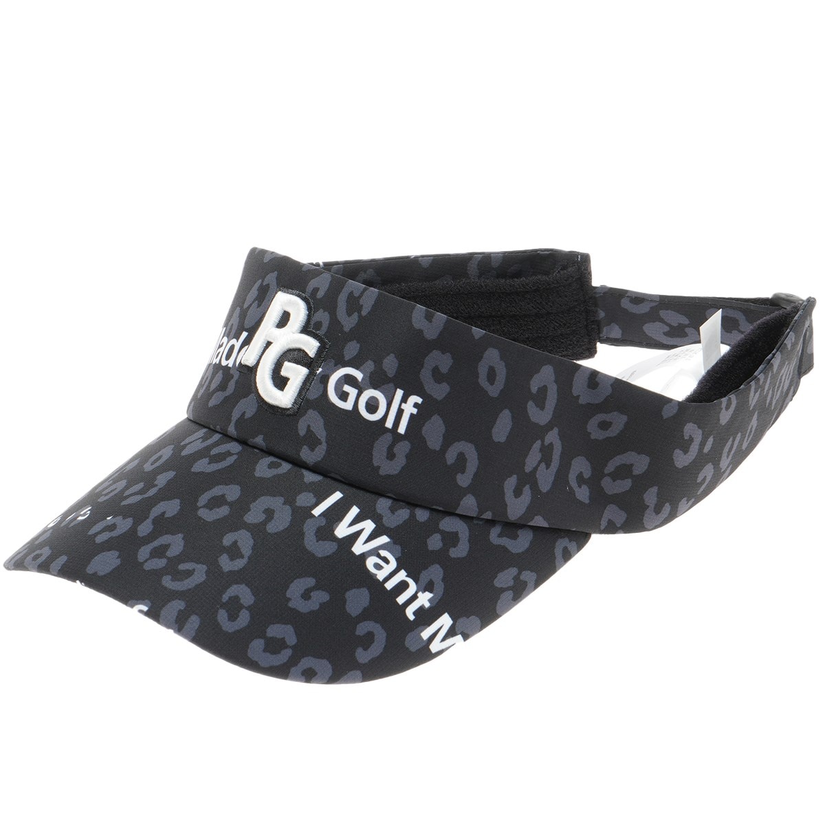 ヒョウ柄プリントサンバイザー(【男性】バイザー)|PEARLY GATES