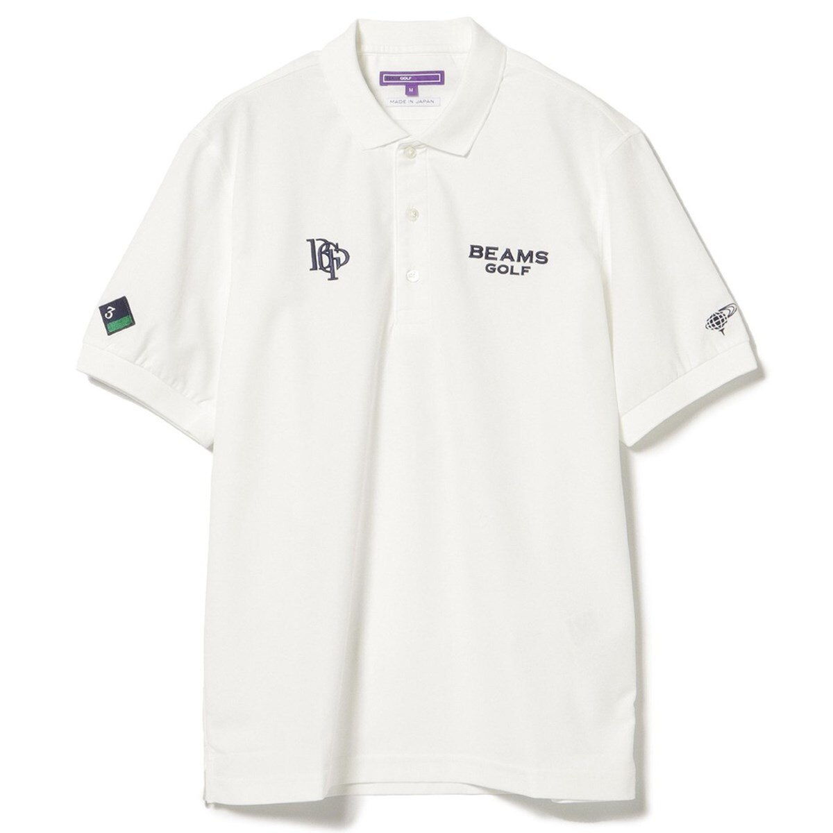■ ビームスゴルフ 5分丈 リブ ポロシャツ 新品■ □ ビームスゴルフ 5分丈 リブ ポロシャツ 新品□