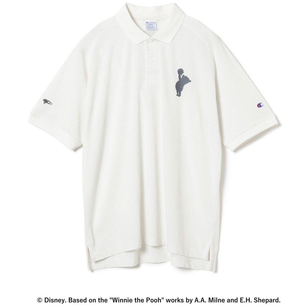 別注 Champion Disney Winnie-the-Pooh ポロシャツ(半袖シャツ