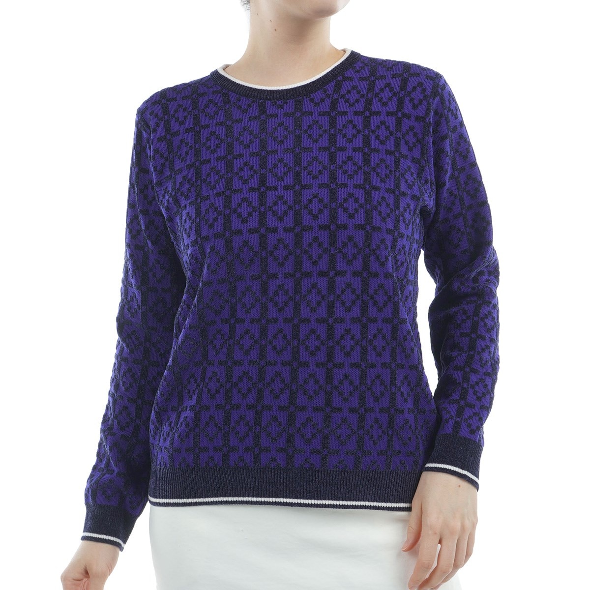 レザレクション　Resurrection　プラハパターンクルーネックセーター　レディス プラハパターンクルーネックセーター レディス(中間着(セーター