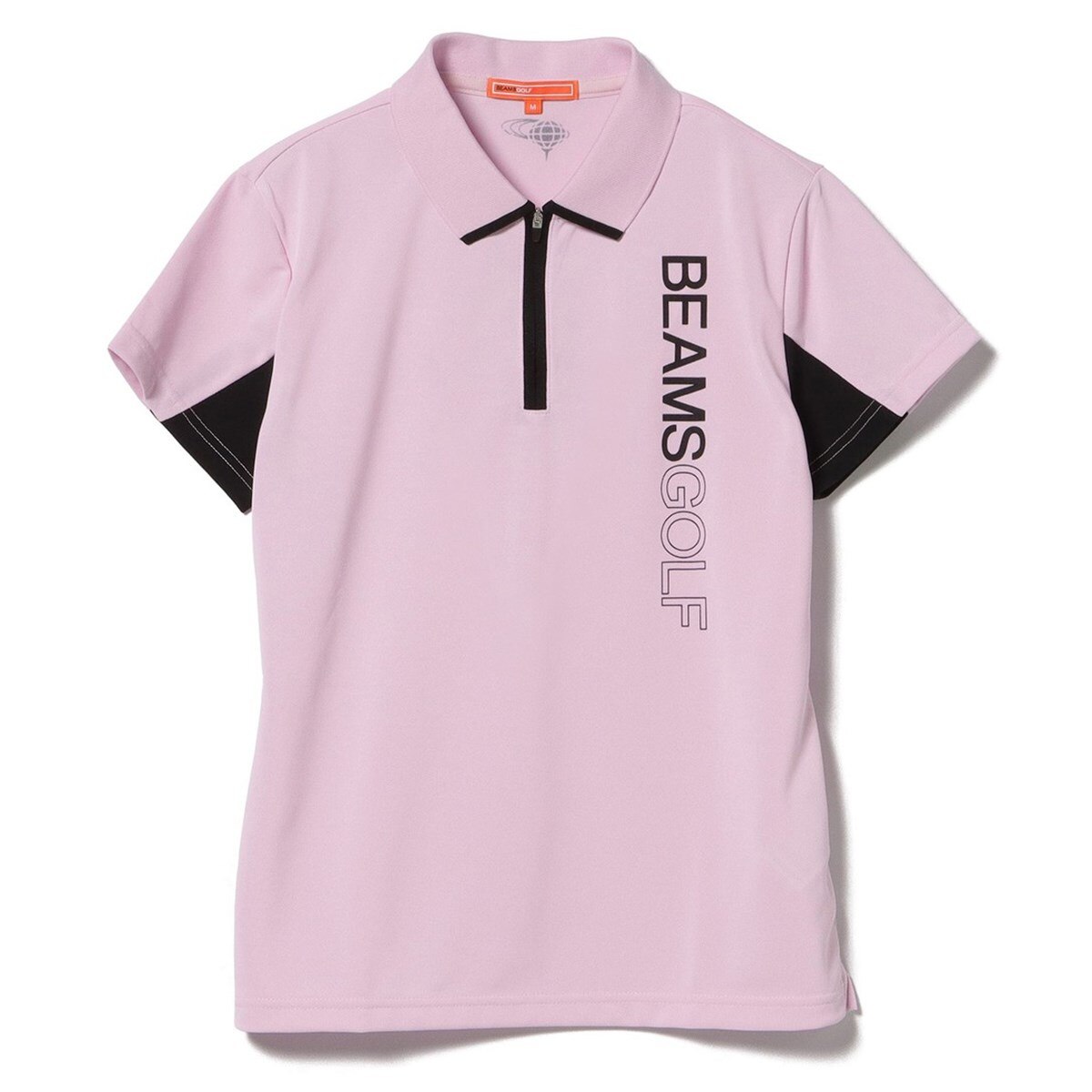 ORANGE LABEL タテロゴ ハーフジップ ポロシャツ レディス(半袖シャツ