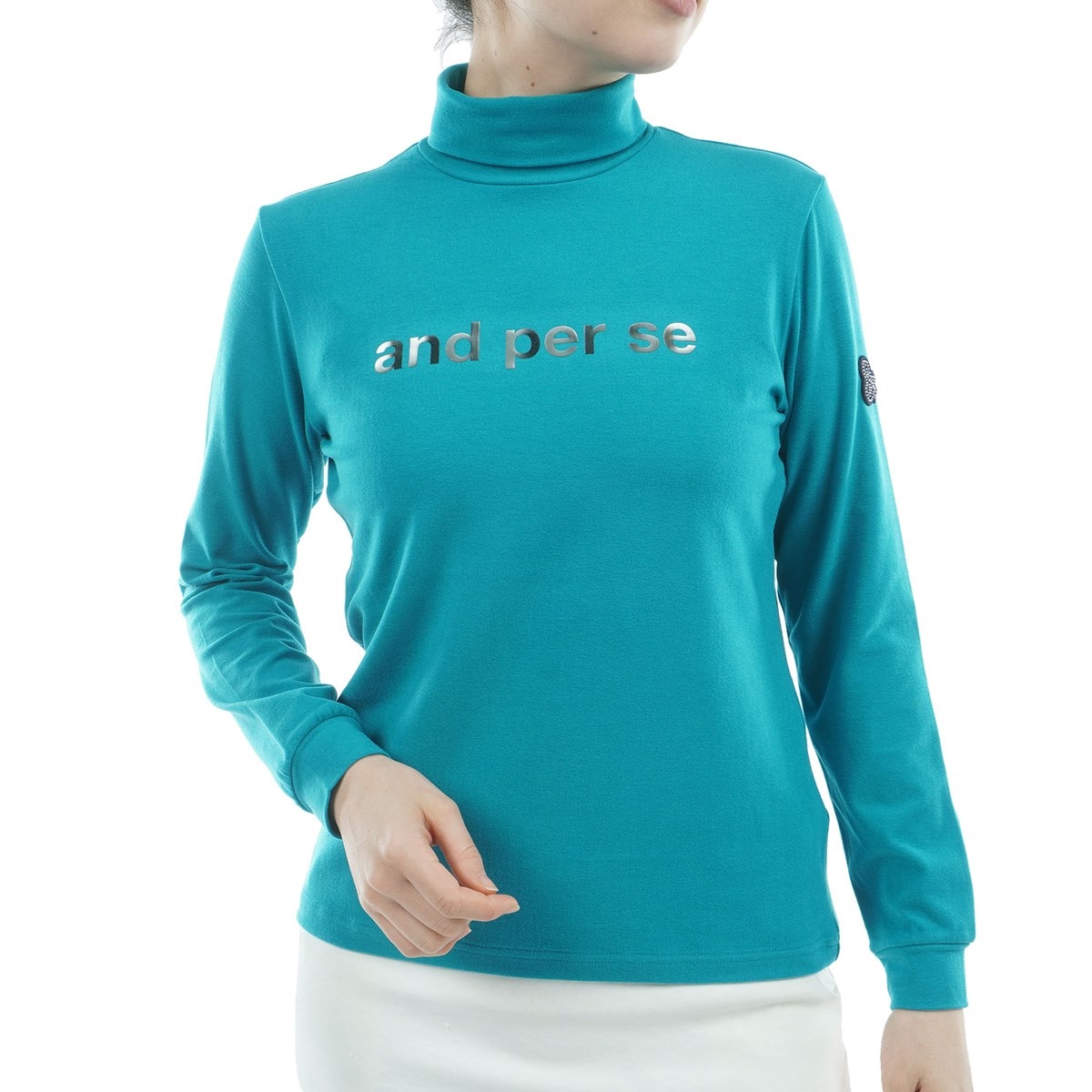 新品未使用 and per se アンパスィ ホワイト長袖 シャツ Mサイズ and per se ゴルフシャツ｜メンズウエア｜ゴルフ｜スポーツ