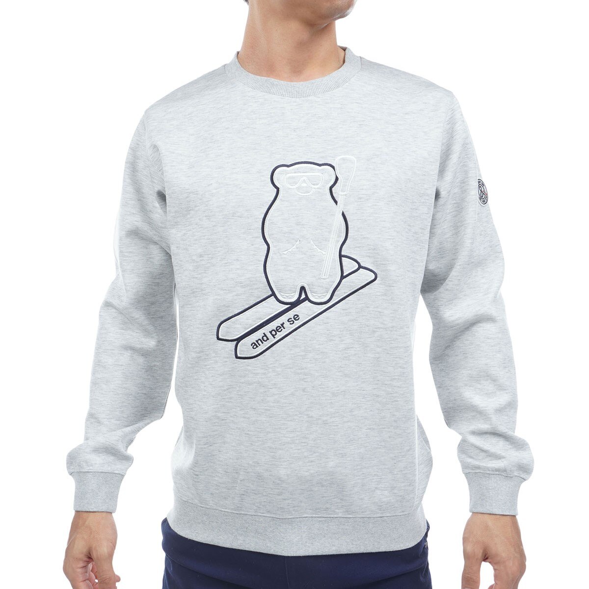 and per se パーカー coco 未使用品 アンパスィ and per se メンズ パーカー L カーキ 緑系