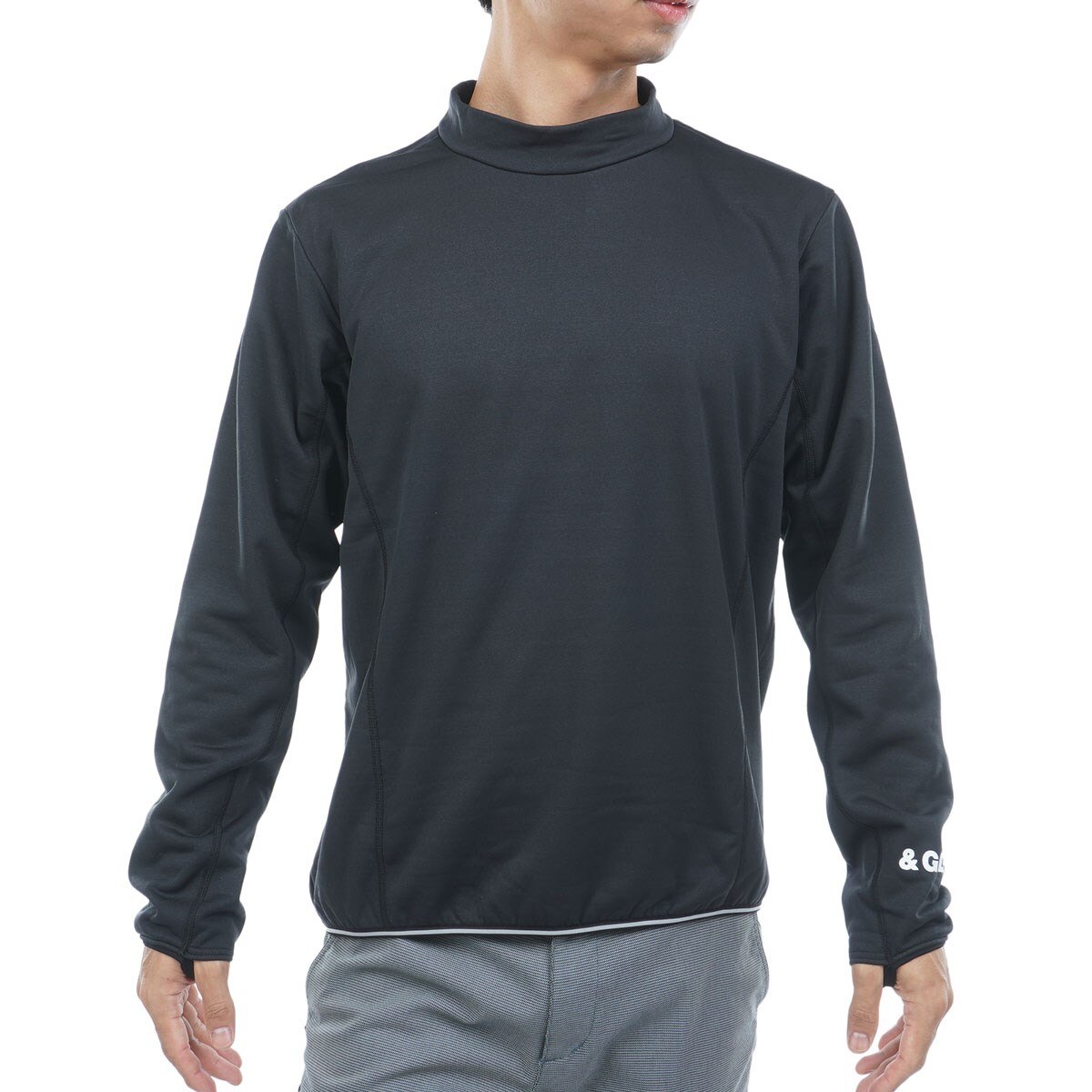 ブリーフィング　ゴルフ　モックネット　裏起毛 ブリーフィングゴルフ BR 裏起毛モックネック長袖カットソー