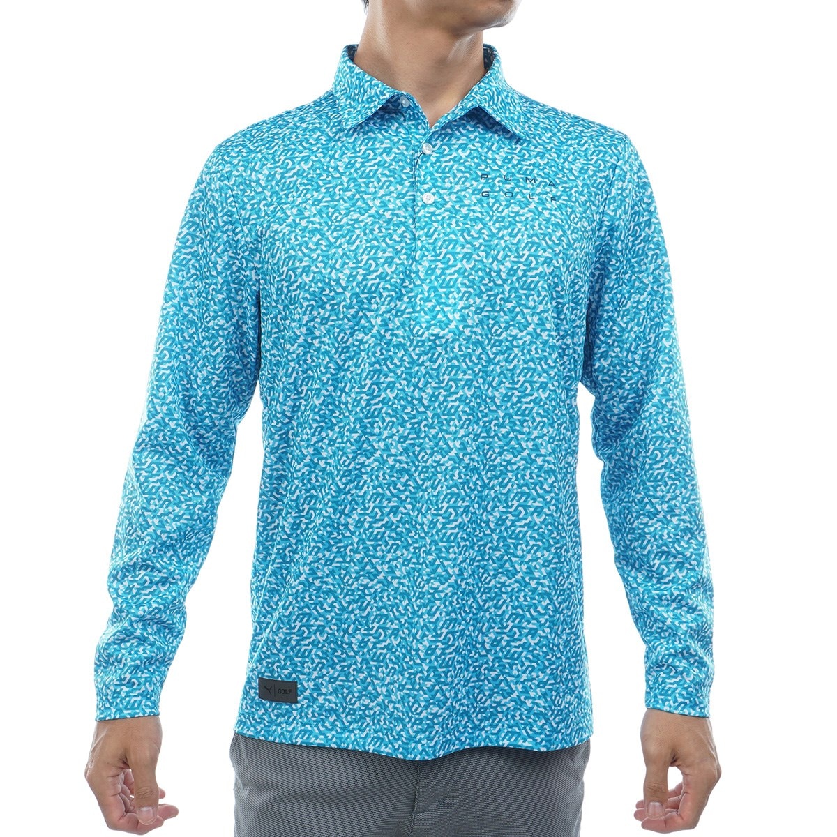 PB グラフィック 長袖ポロシャツ(長袖シャツ・ポロシャツ)|PUMA(プーマ