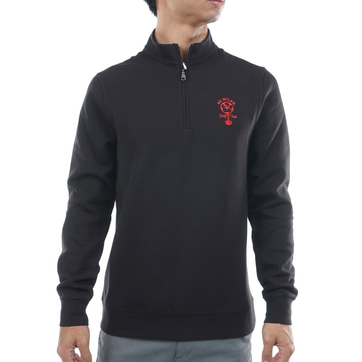 PUMA×ACM GOLF CLUB ストレッチ 1／4ジップ長袖シャツ(長袖シャツ