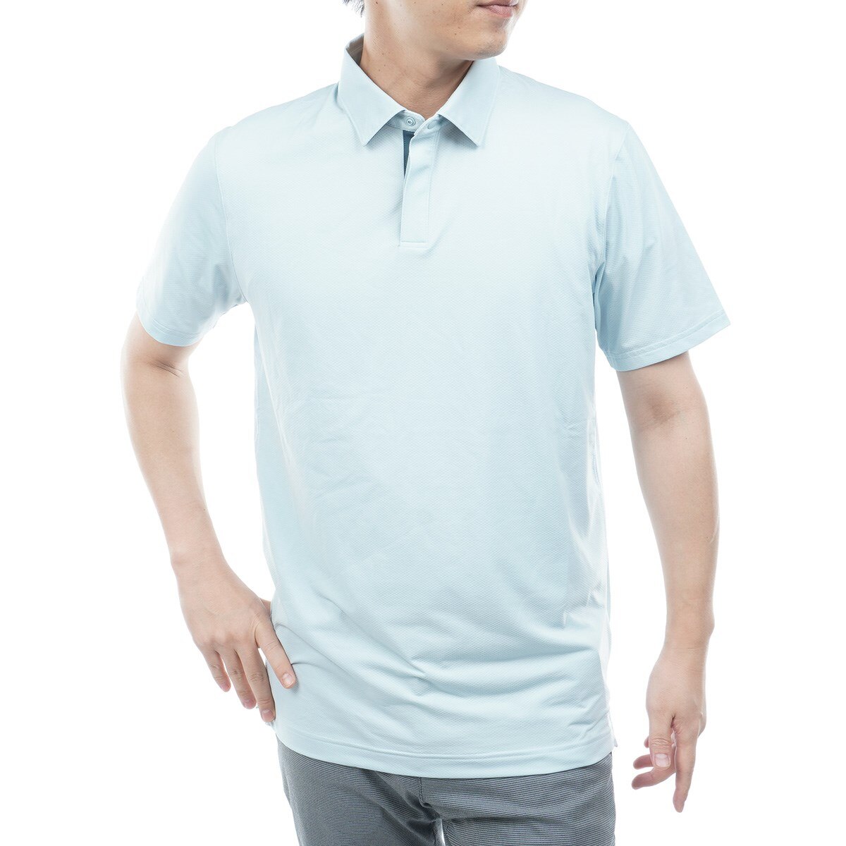 【美品】デサントパンツ　プーマポロシャツ ストレッチ AERLON 半袖ポロシャツ(半袖シャツ・ポロシャツ