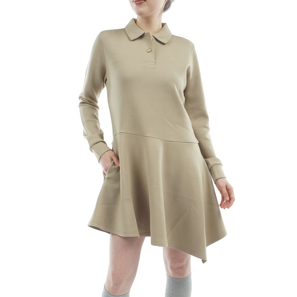 新品【セントアンドリュース】St ANDREWS ゴルフ 高級 ワンピース ダンボールニットポロワンピース レディス(ワンピース)|St ANDREWS