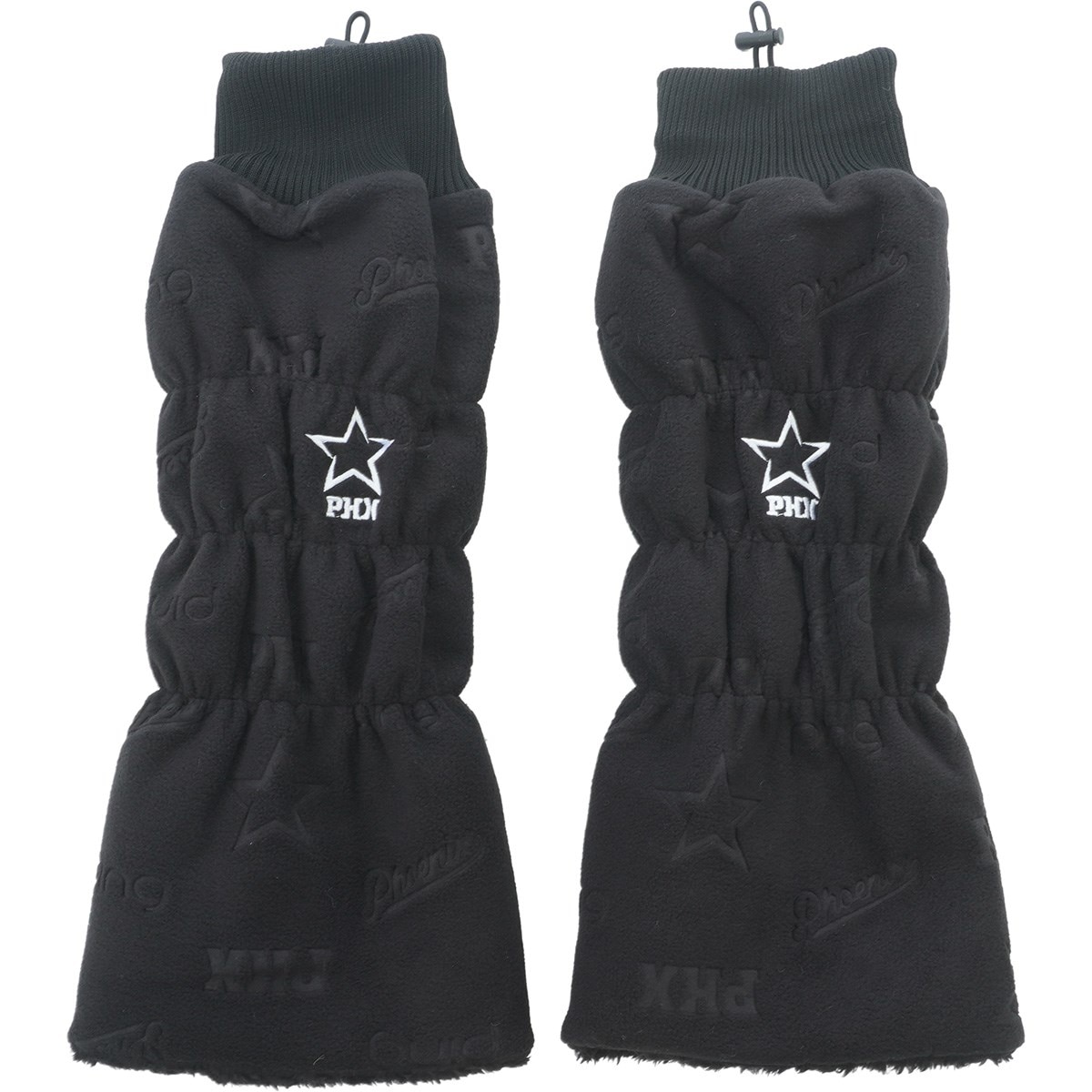 フリースエンボス柄レッグウォーマー レディス(その他ラウンド小物