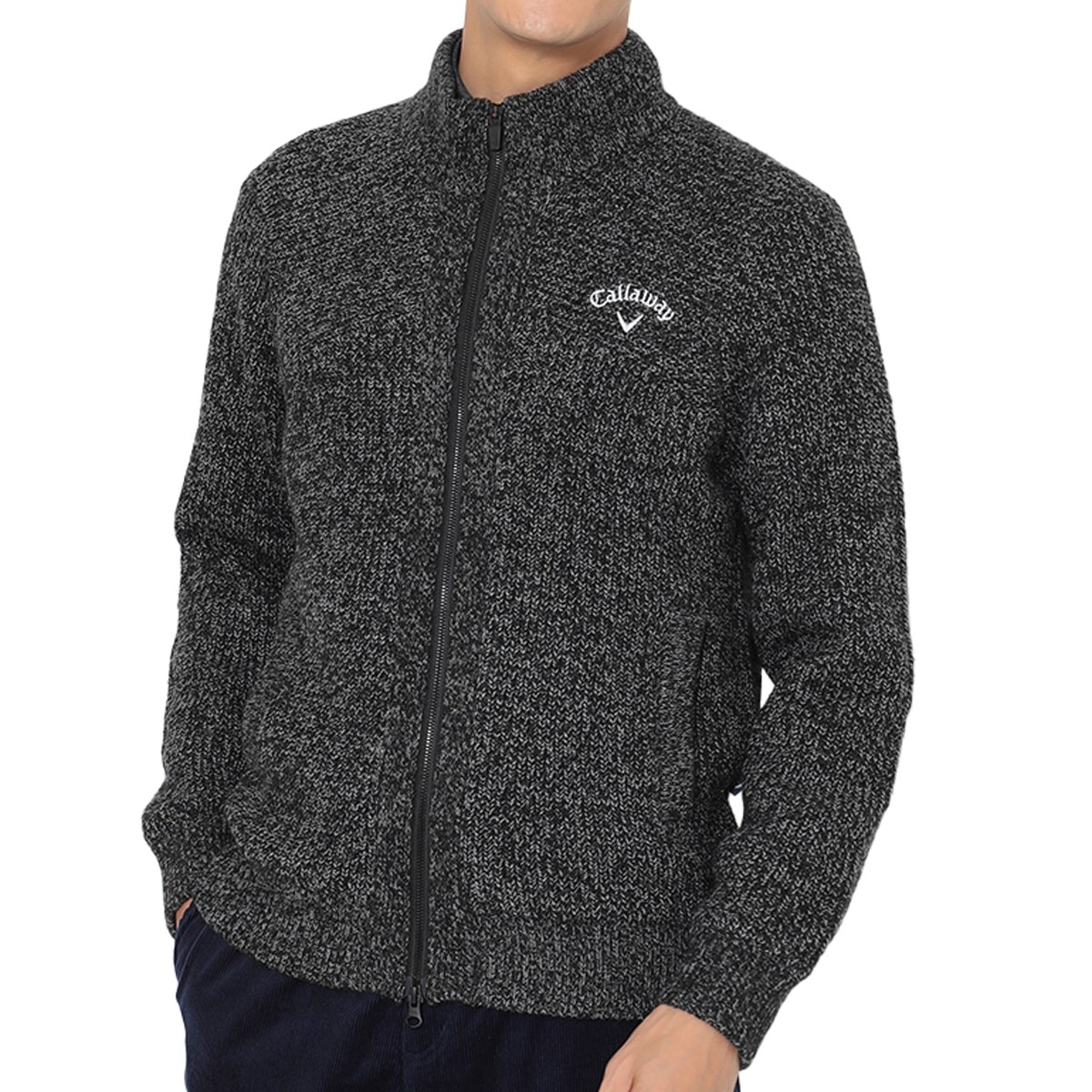 裏地付きフルジップセーター(中間着(セーター、トレーナー))|Callaway