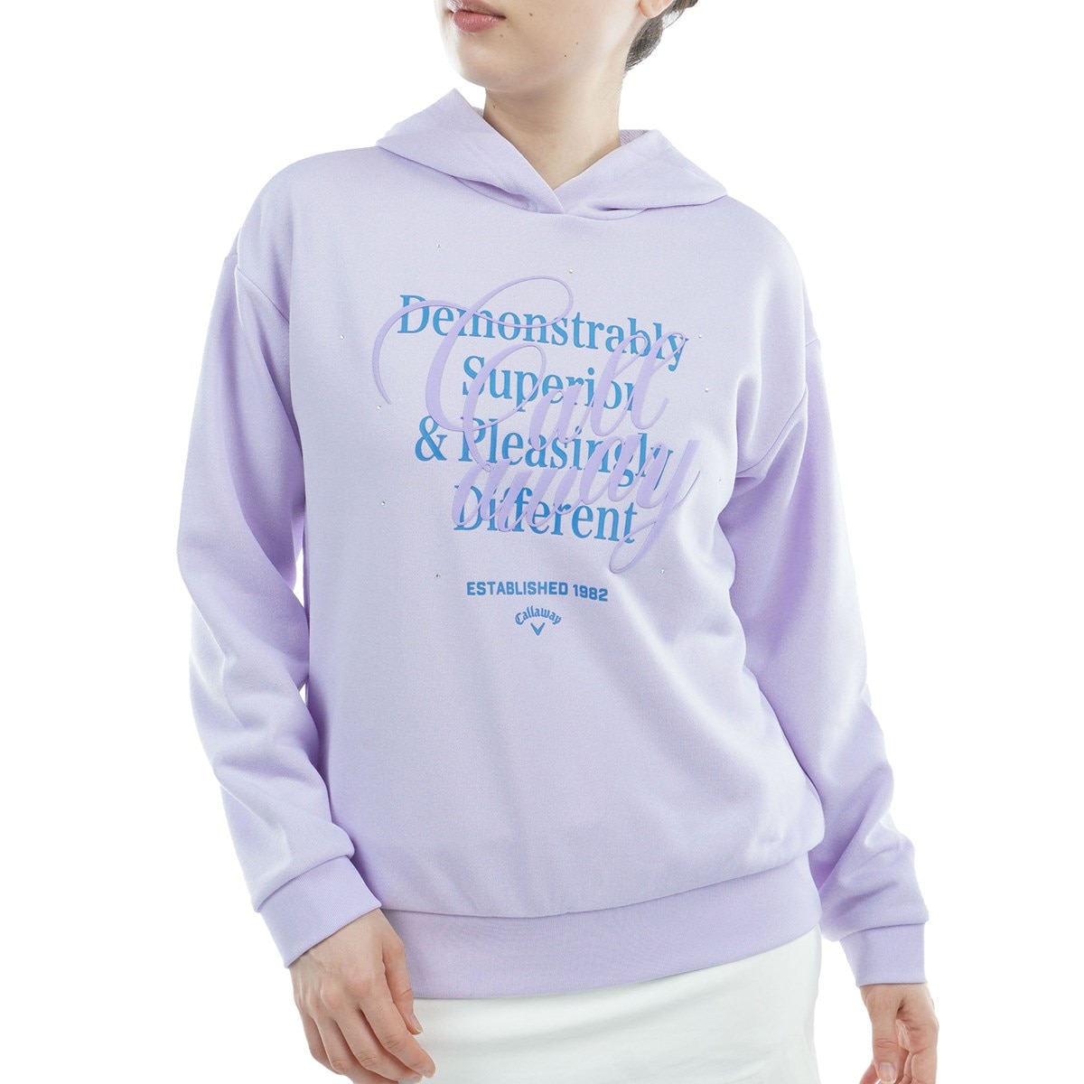 キャロウェイC22117200レディースパーカー　ブラック　Ｌサイズ Callaway レディース キャロウェイ 長袖 フルジップ スウェット