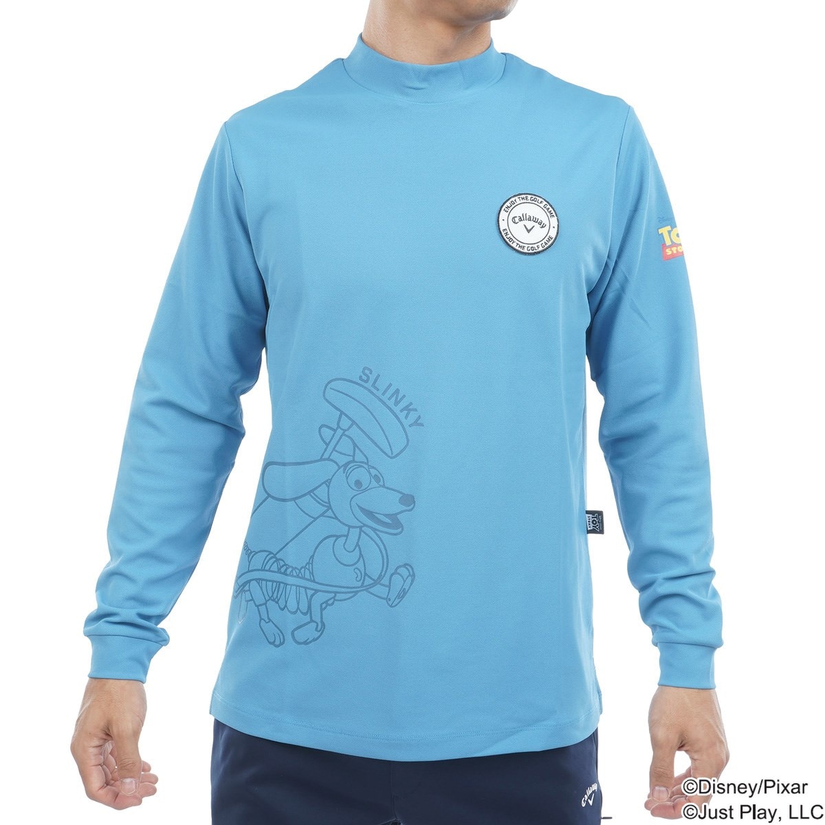 トイ・ストーリー／キャロウェイコレクション 長袖モックネックシャツ