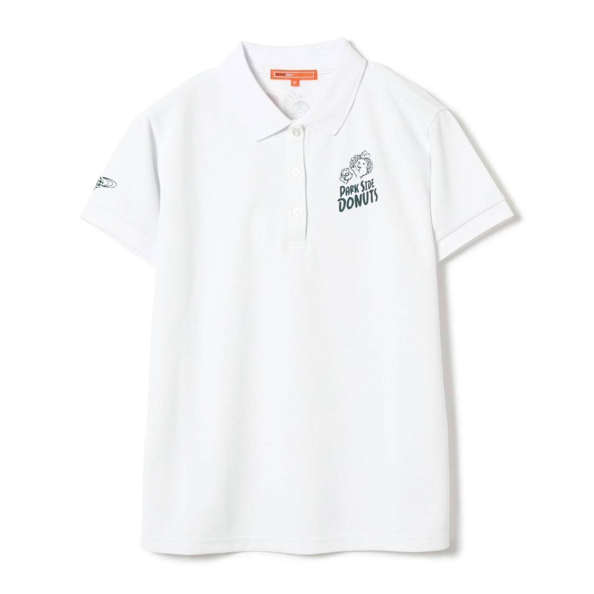 BEAMS GOLF×PARK SIDE DONUTS ドーナツボーイ ポロシャツ レディス