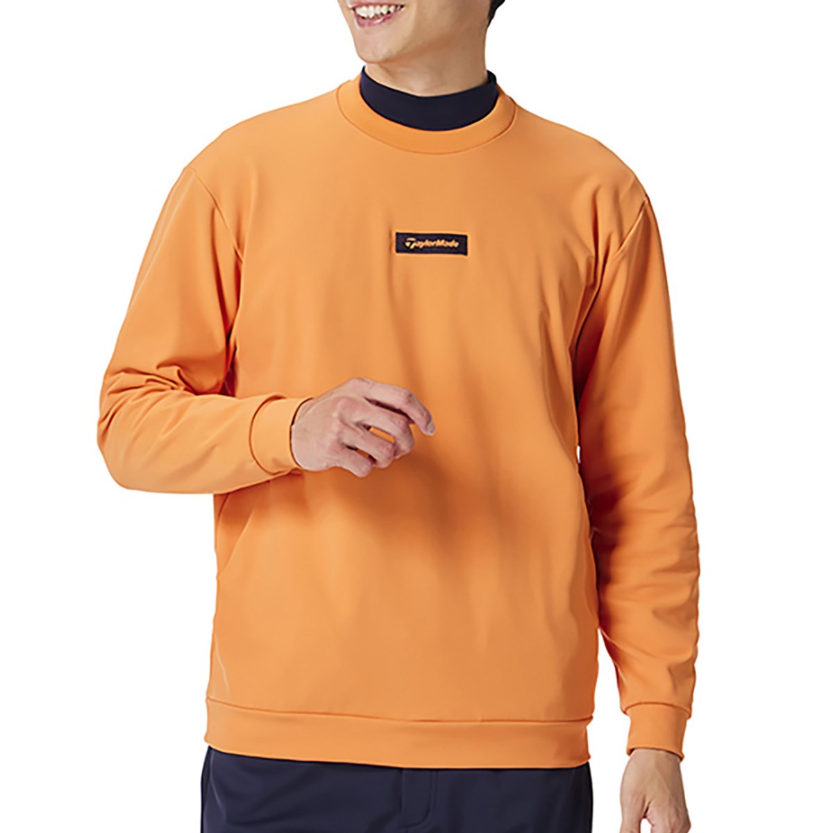 ストレッチ T-HEAT ウインドブロック クルーネックプルオーバー