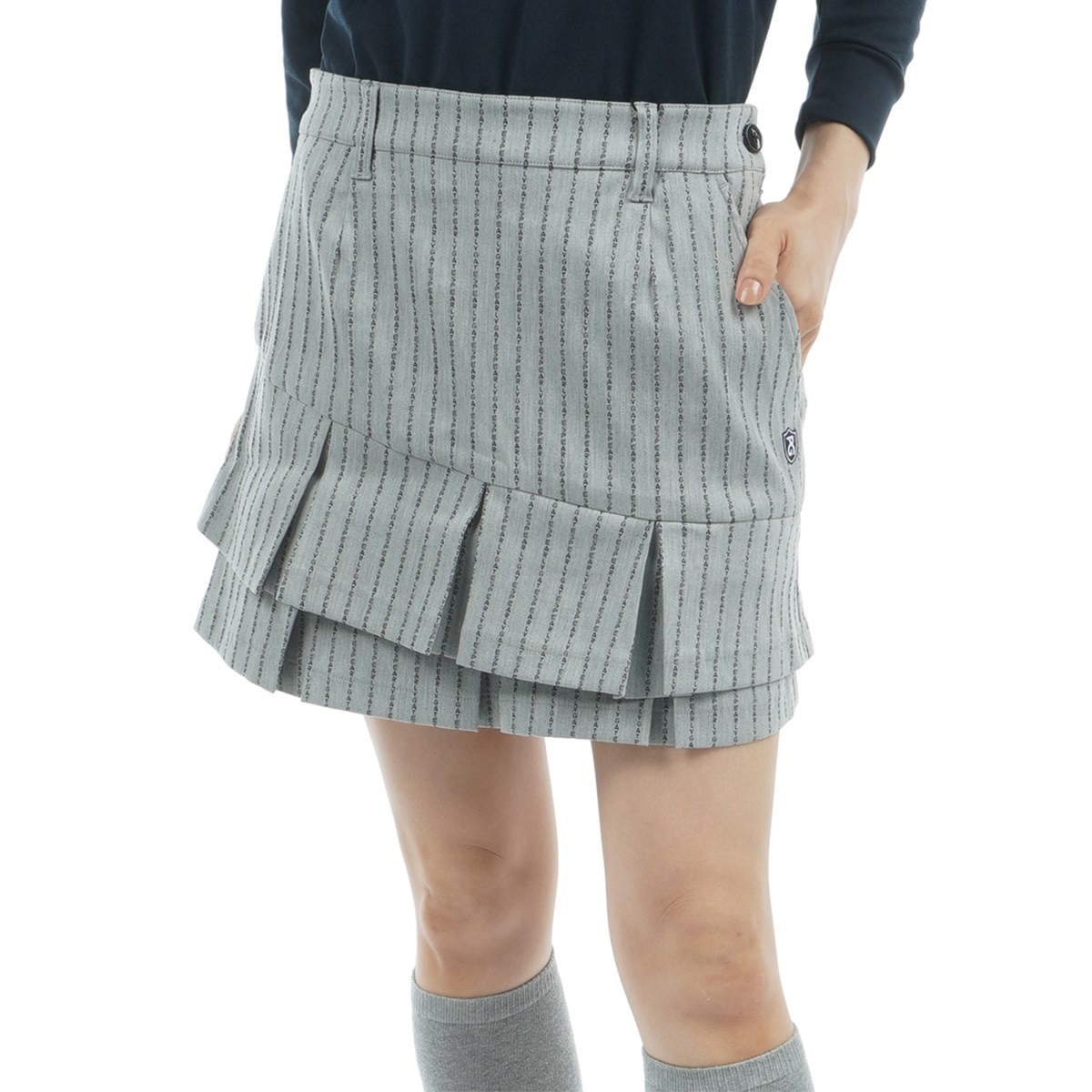 パーリーゲイツ アートピケダイヤカットロゴプリントスカートレディスサイズ1 パーリーゲイツ スカート レディスの通販｜GDOアウトレット