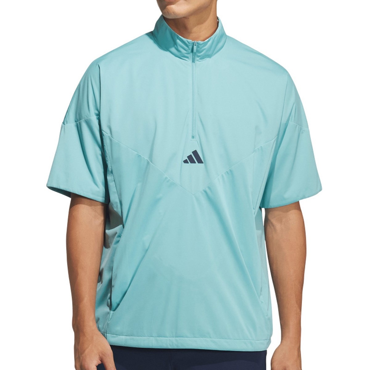 コードカオス ハーフジップ半袖ウインドプルオーバー(アウター