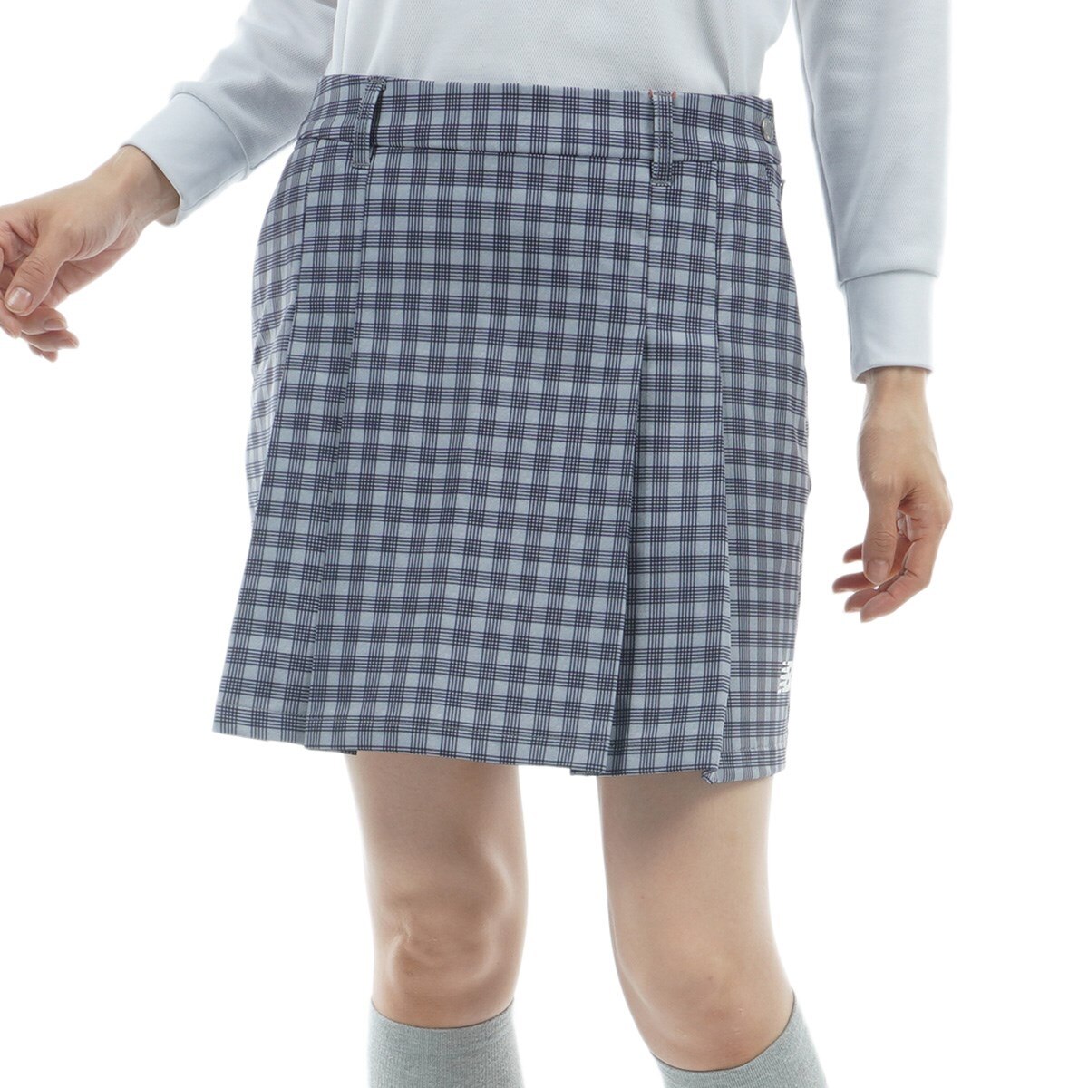 カルゼ ストレッチプリーツスカート レディス(スカート)|New Balance