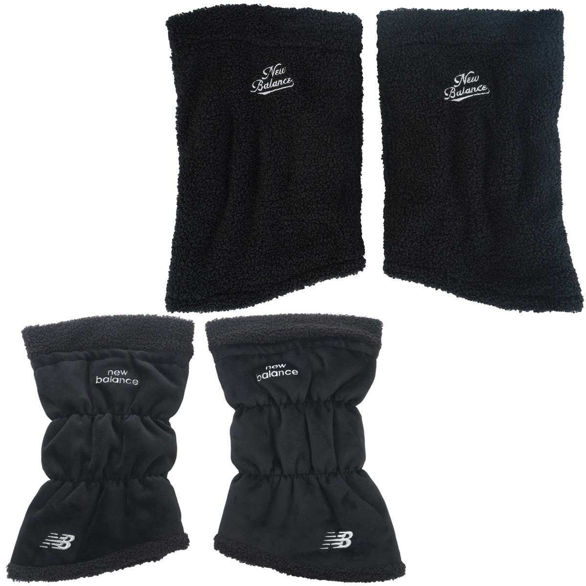 ベロア カールボア リバーシブルショートレッグウォーマー レディス