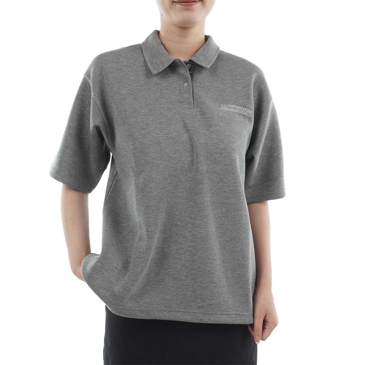ダンボール 五分袖ポロシャツ レディス(半袖シャツ・ポロシャツ)|Jack