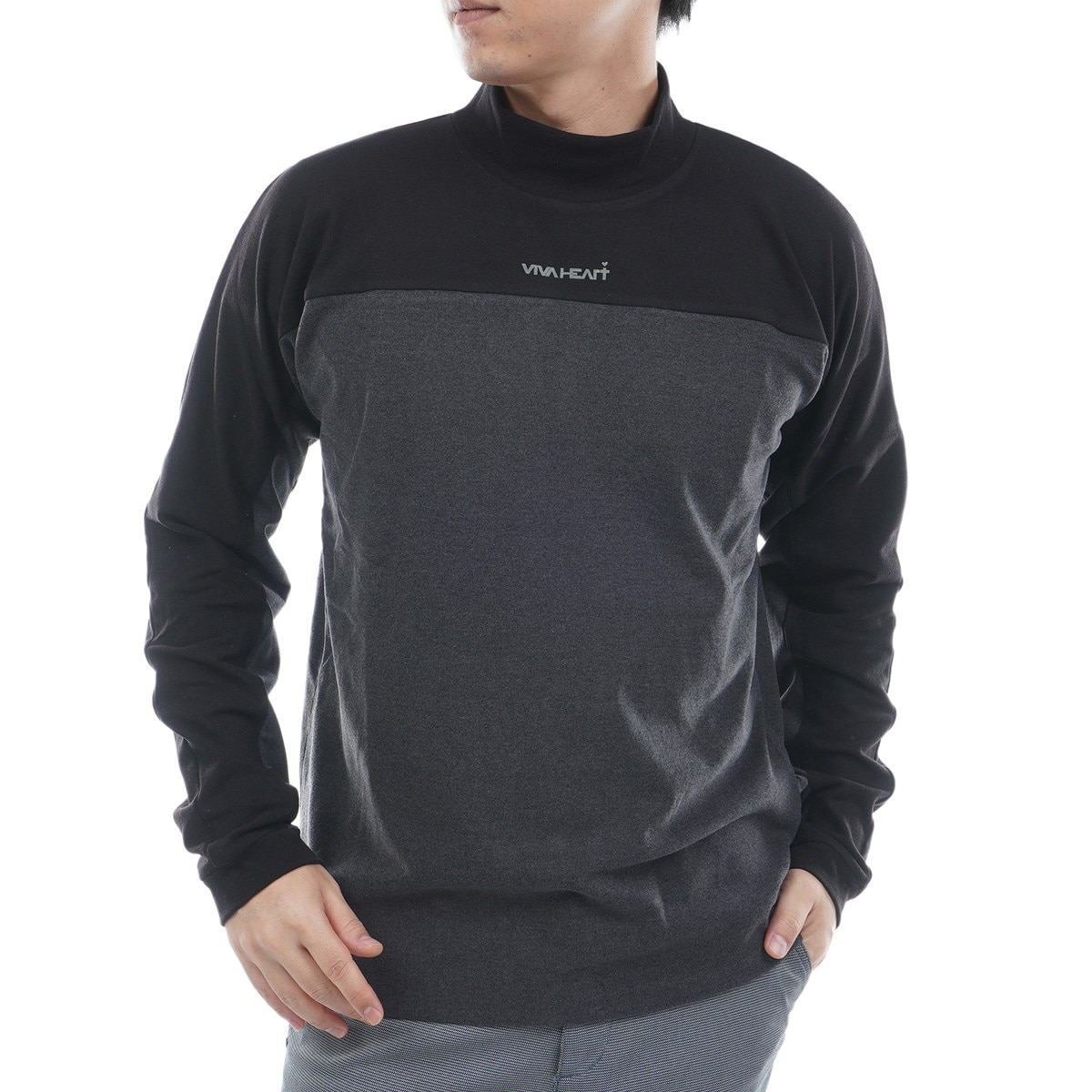 起毛ストレッチ 着物スリーブ長袖シャツ(長袖シャツ・ポロシャツ)|VIVA