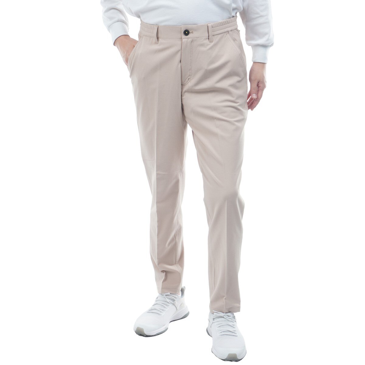 ドビーチェック ワイドテーパードロングパンツ(ロングパンツ)|New