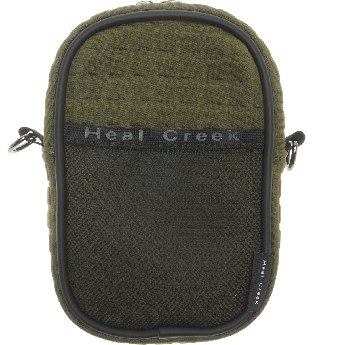 Heal Creek 多機能ポケット付きゴルフアクセサリー　マルチポーチ アウトレット】ネオプレーンエンボスマルチケース(ポーチ・小物入れ
