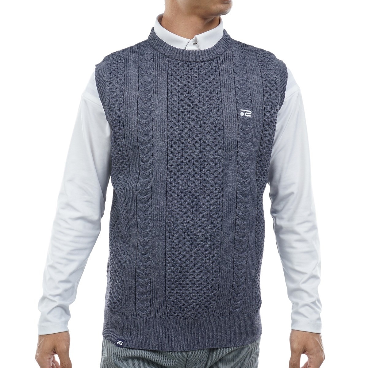 軽量 ケーブル編みニットベスト(ベスト)|ROSASEN(ロサーセン) 044