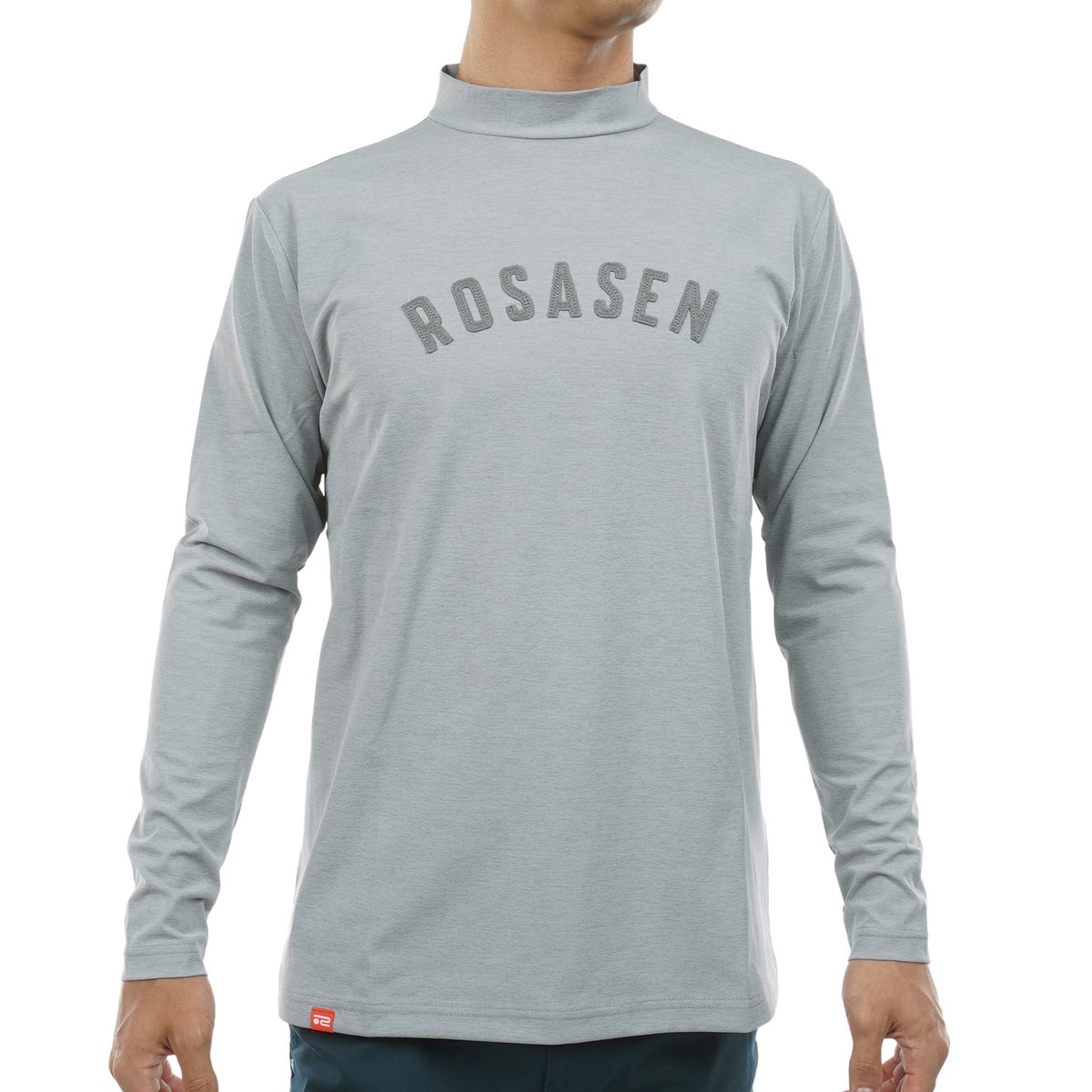 ストレッチ ソロナ 天竺 モックネック長袖シャツ(長袖シャツ