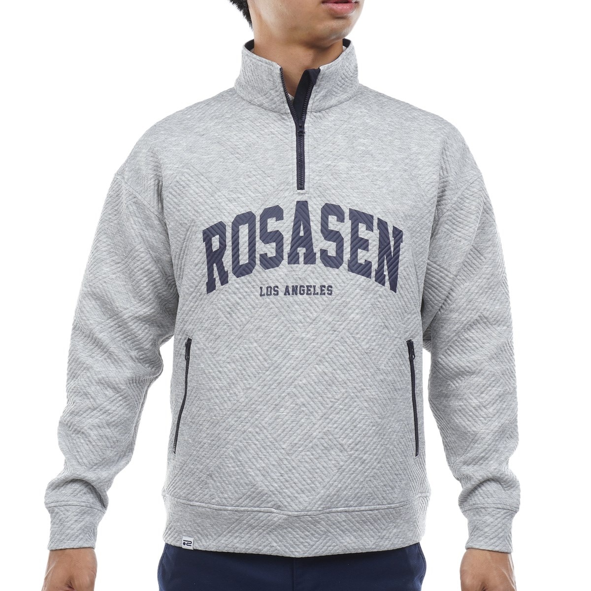 ロサーセン　ROSASEN　A-Line ストレッチ 膨れジャカード プルオーバー A-Line ストレッチ 膨れジャカード プルオーバー(中間着(セーター