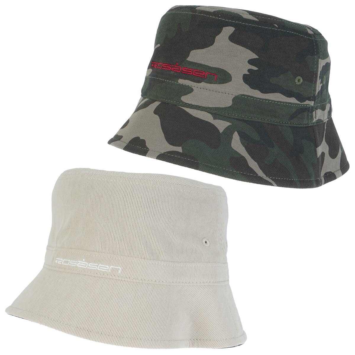 リバーシブル コーデュロイ カモフラ バケットハット(【男性】その他