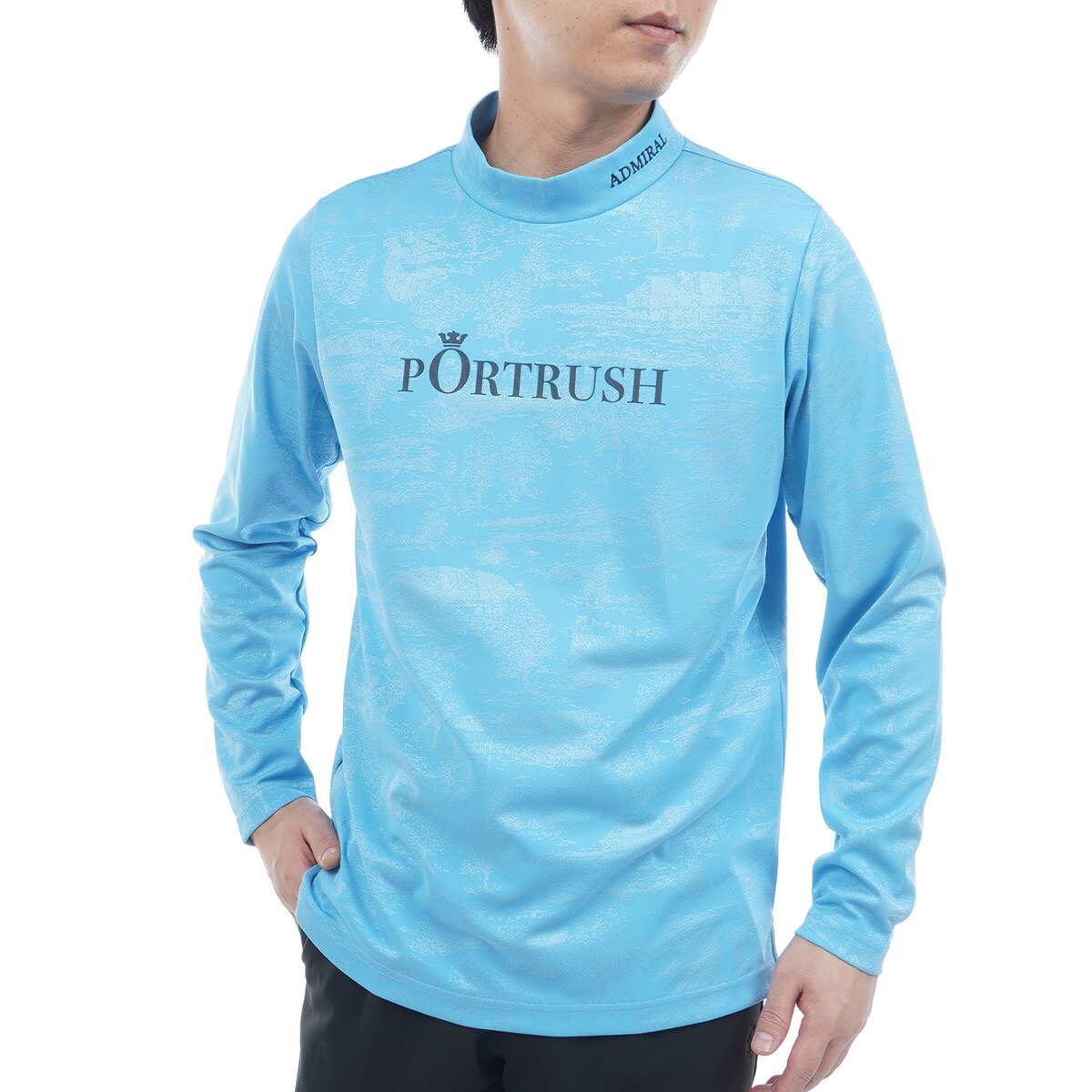 【新品未使用】Admiral Golf モックネック長袖シャツ SALE アウトレット アドミラル ゴルフ モックネックシャツ Admiral
