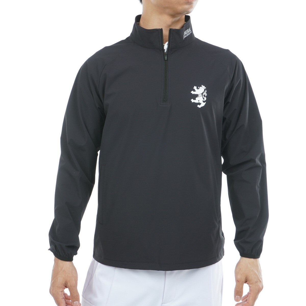 アドミラル　セットアップ ストレッチ ハーフジップ スニードジャケット(アウター(ブルゾン