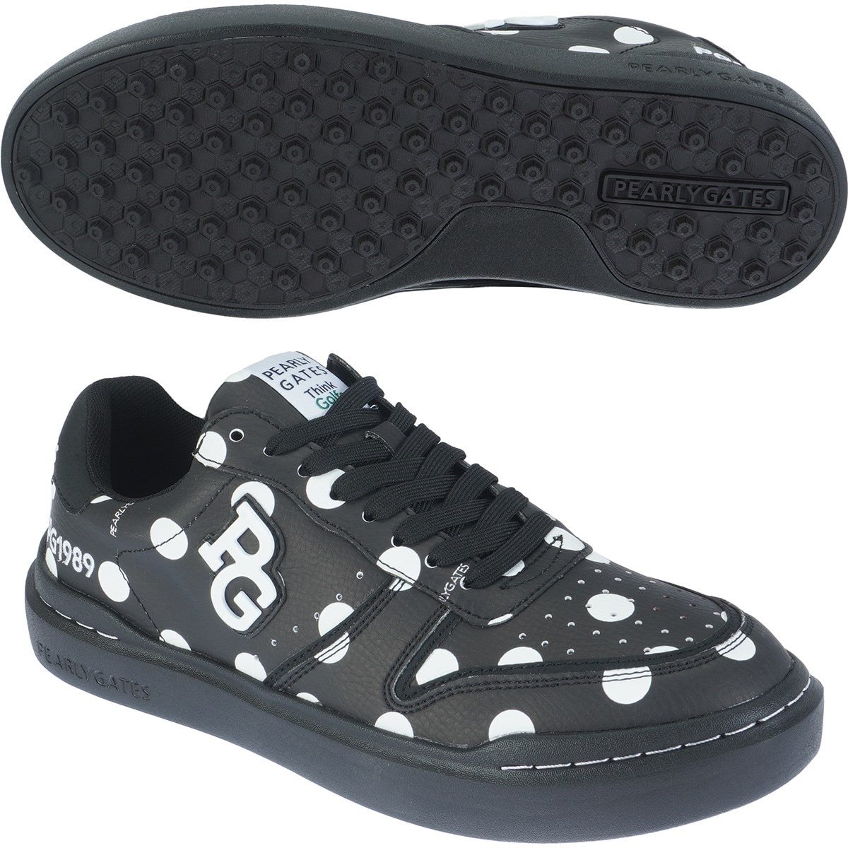 PEARLY GATES ハイカットシューズ 89 パーリーゲイツ ホワイト ハイカットスニーカー 89 PEARLY GATES