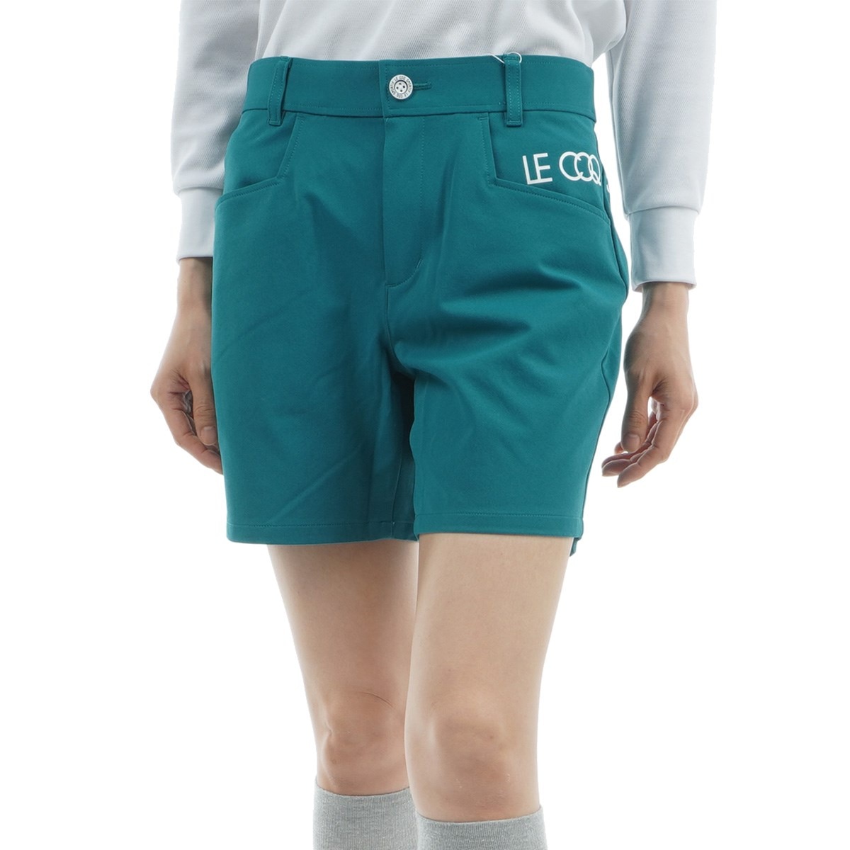   GOLFグリーンショートパンツ アウトレット】ストレッチ ショートパンツ レディス(ハーフパンツ)|Le