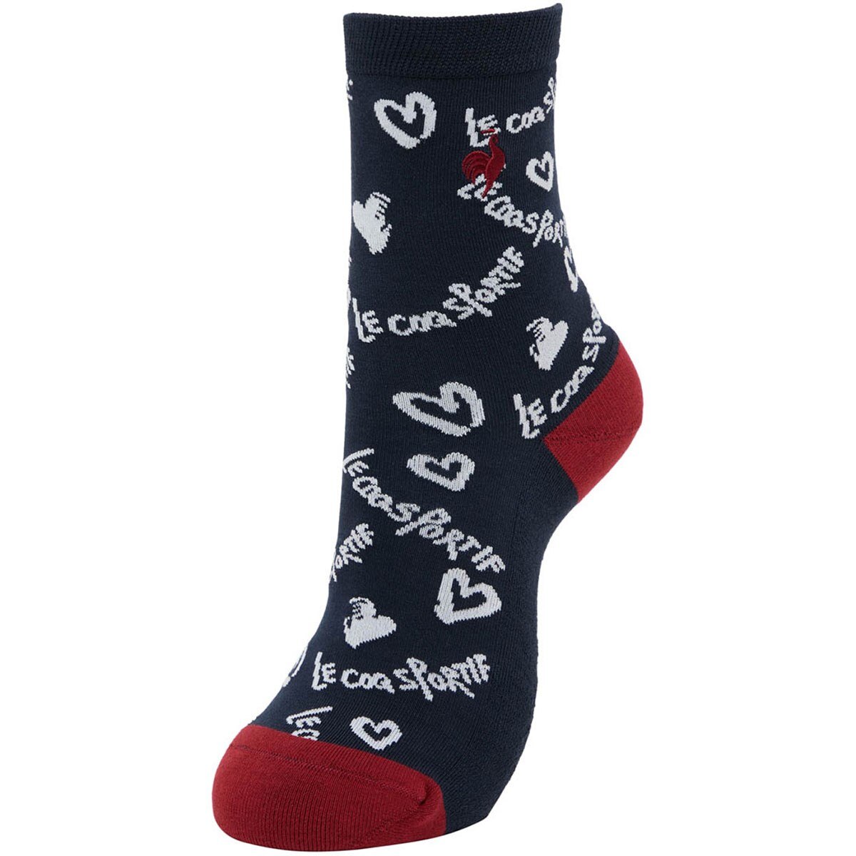 手書きロゴ柄 ショートソックス レディス(靴下)|Le coq sportif GOLF