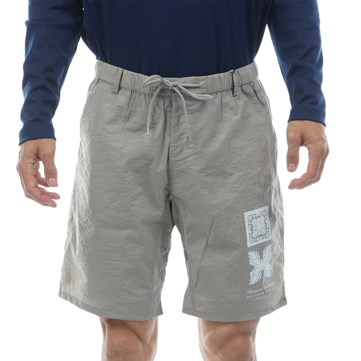 サルベージ パブリック コレパ　SALVAGE PUBLIC Kolepa　ストレッチ ハーバート ペーパーハーフパンツ ストレッチ ハーバート ペーパーハーフパンツ(ハーフパンツ)|SALVAGE